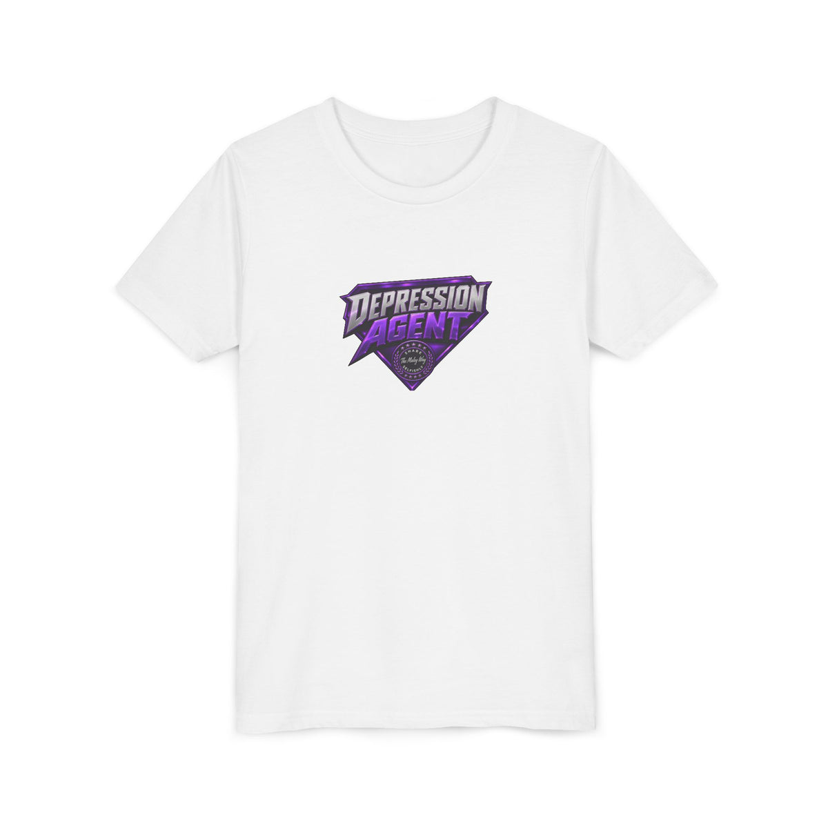 Youth Tee - "Depression Agent" Graphic Tee