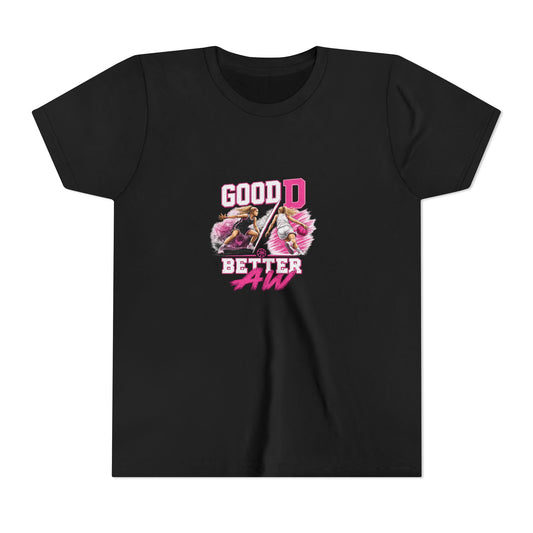 Youth Tee — "GOOD D.  BETTER AW." Tee