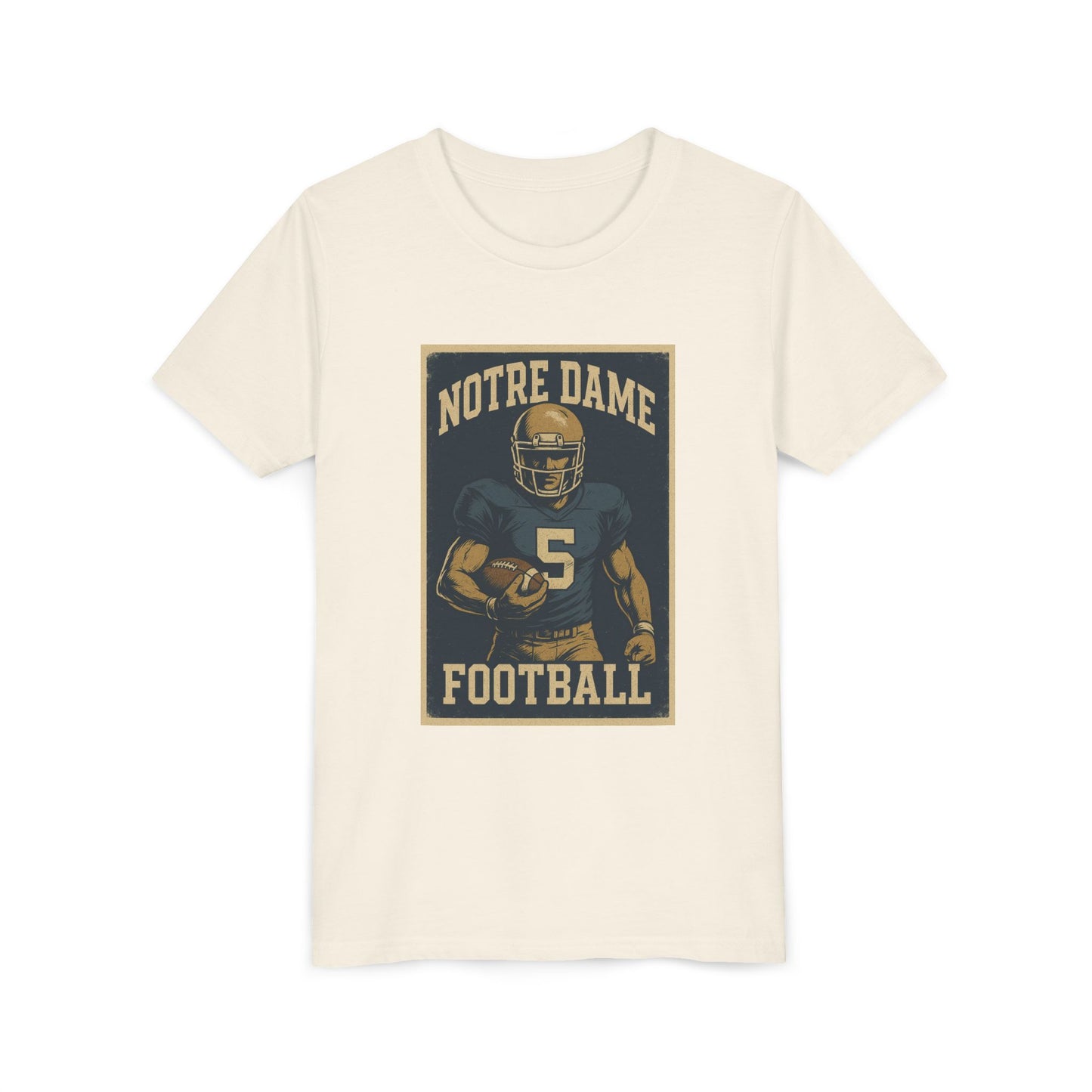 Notre Dame Football Youth Short Sleeve Tee - Perfect for Young Fans