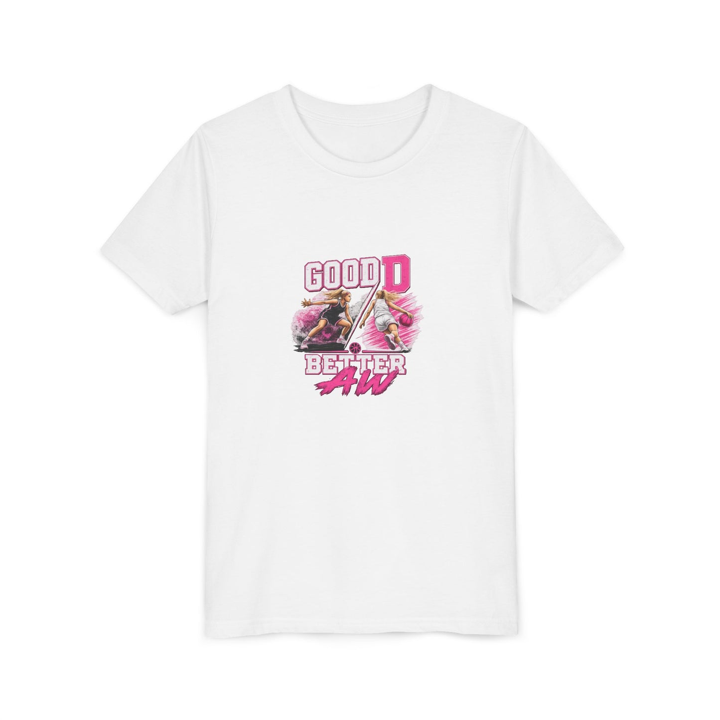 Youth Tee — "GOOD D.  BETTER AW." Tee