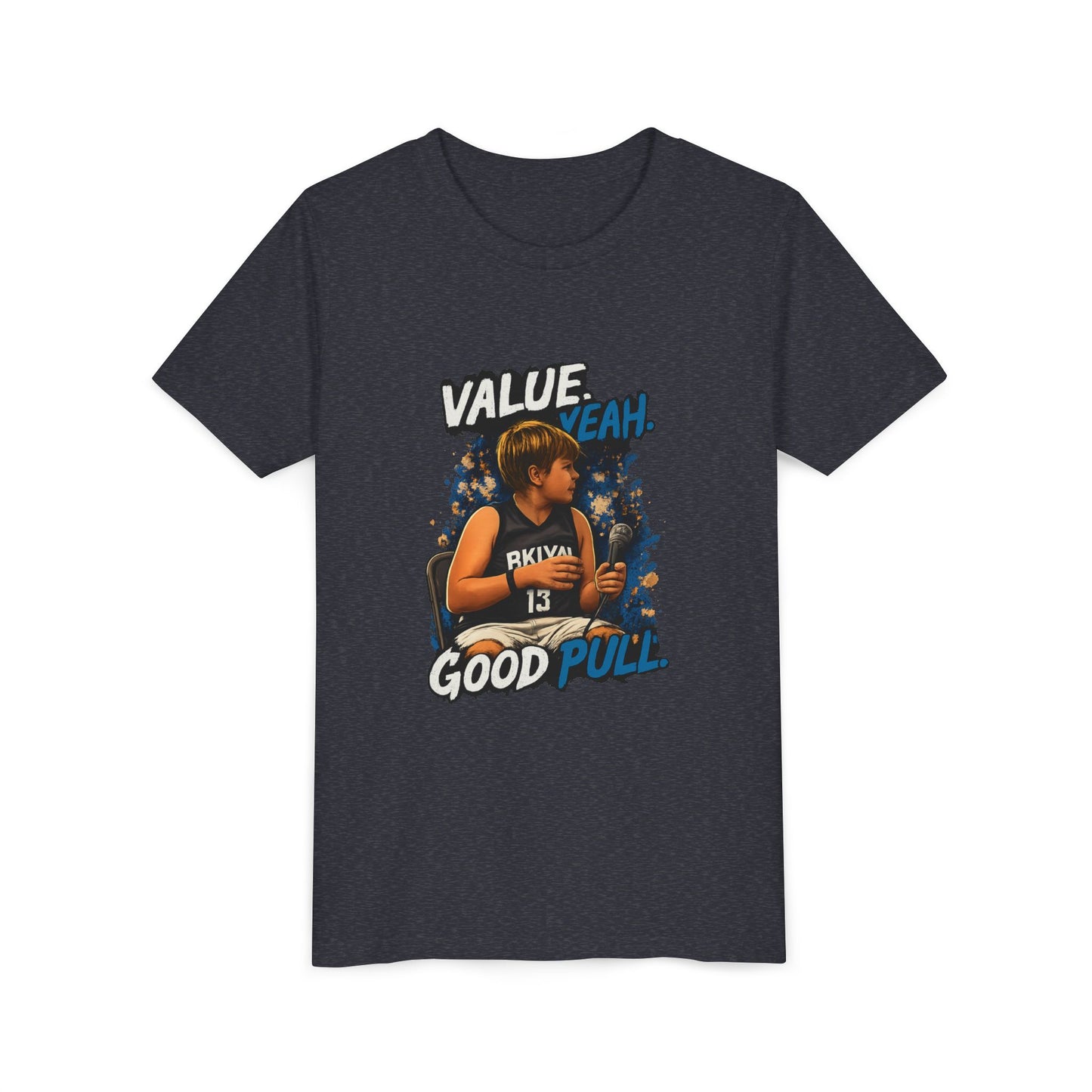 Youth Tee — "VALUE? YEAH. GOOD PULL" Condron Tee